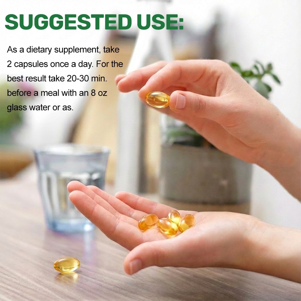 Oregano Oil 6000mg Softgels Capsules Caps Pills Contains Carvacrol Immue Support