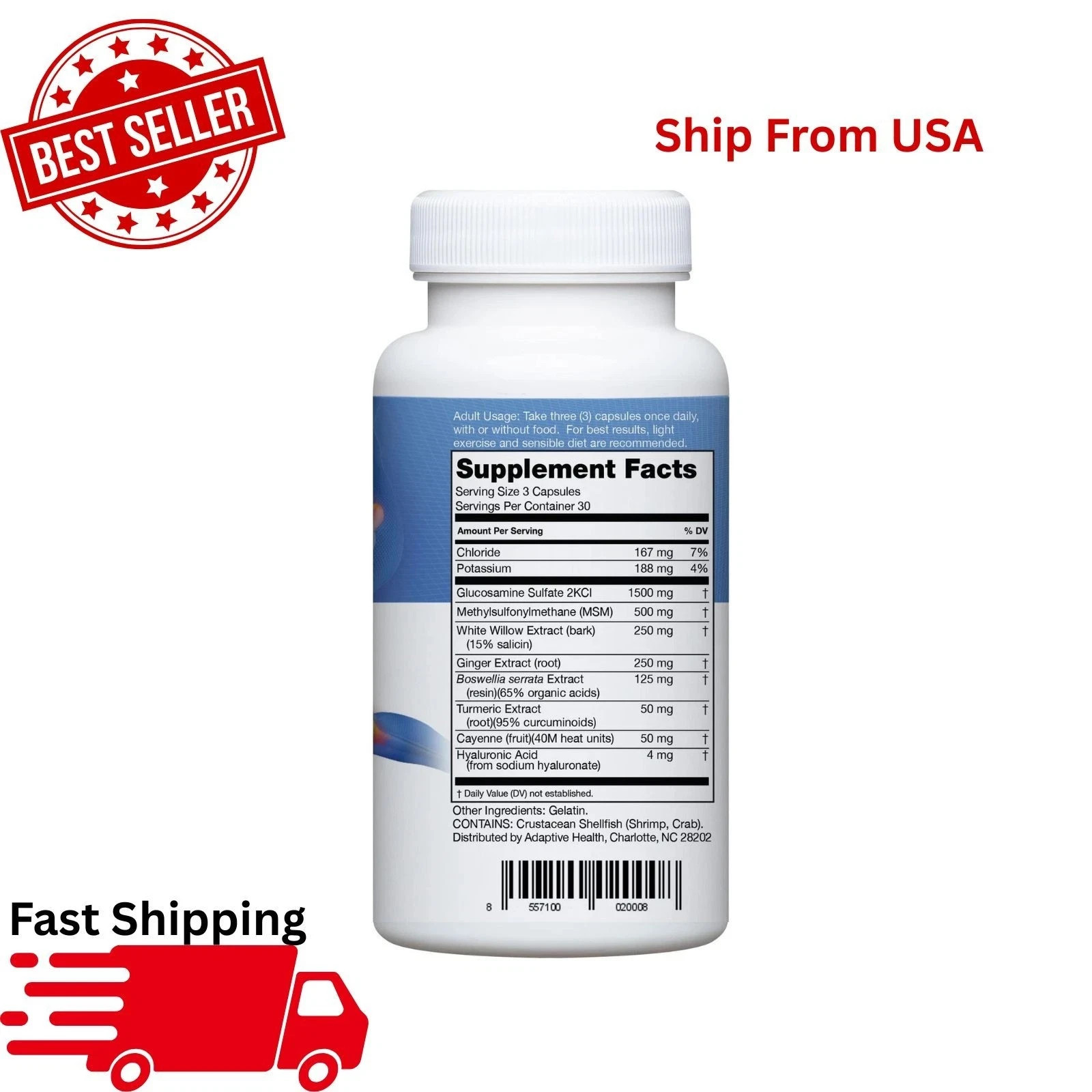 Instaflex Joint Support Supplement – Clinically Studied Joint Relief 90 Capsule