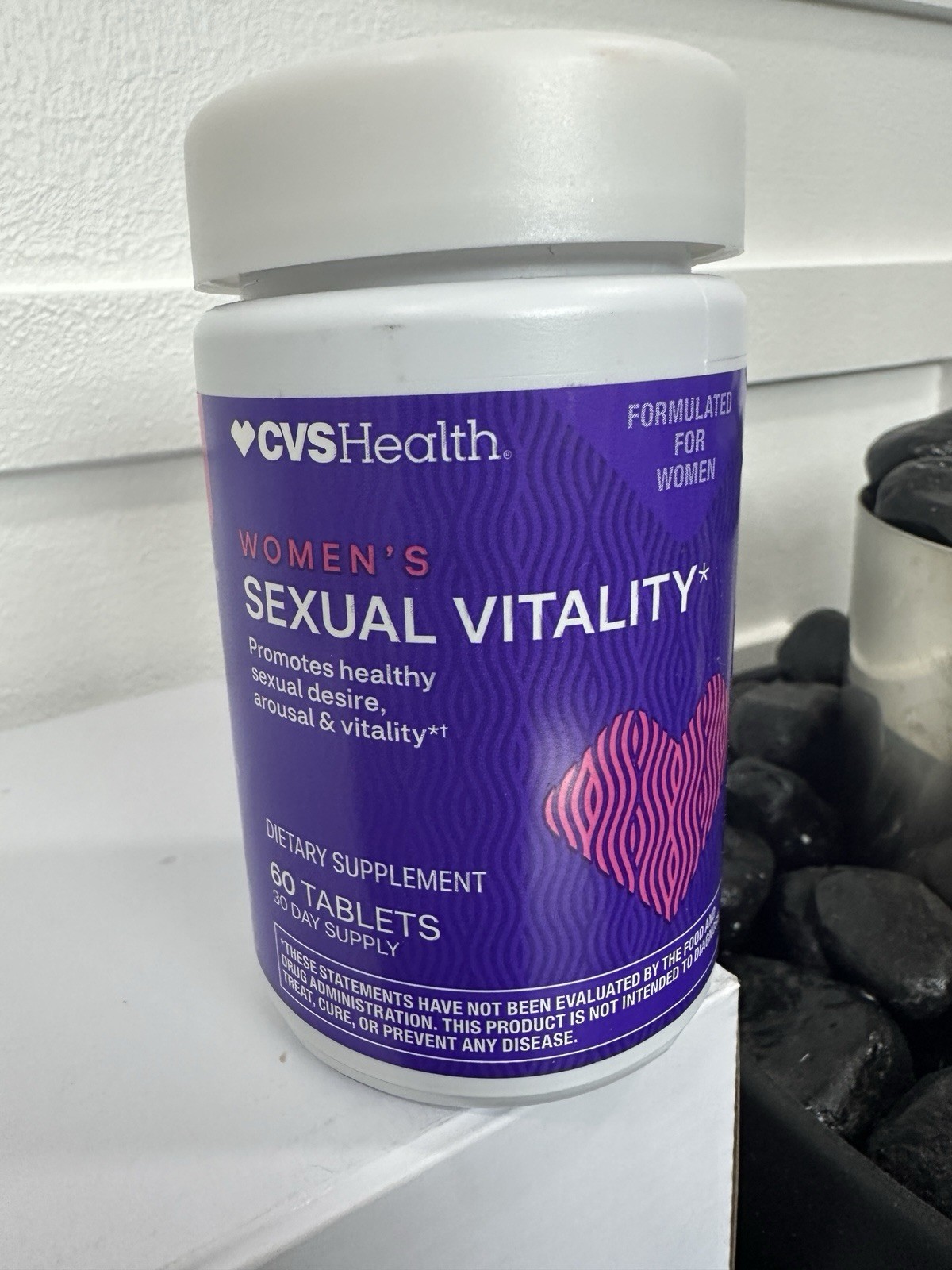 Women’s Sexual Vitality Dietary Supplement 60 Tablets 30-Day Supply.EXP 07/2027