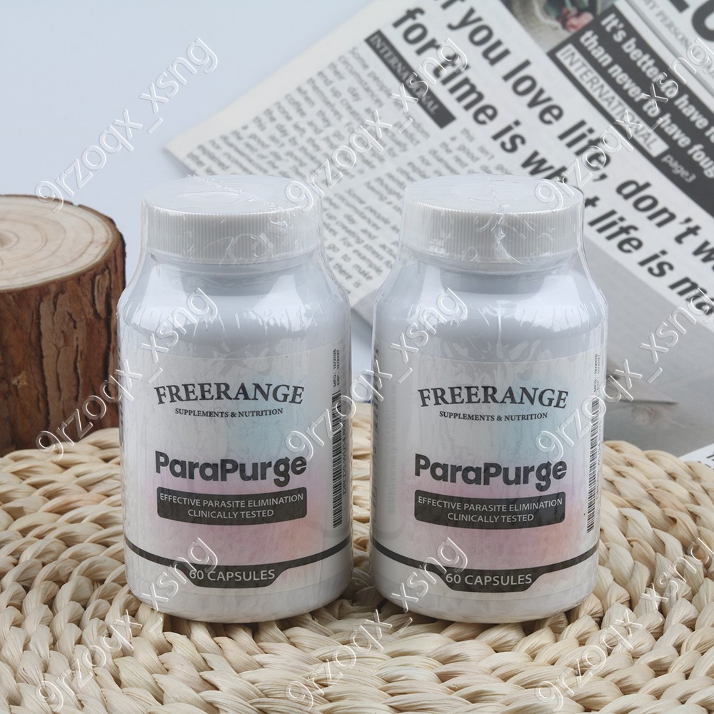 Enhanced 1-3 pack FreeRange ParaPurge Advanced Parasite Cleanser120 Capsules