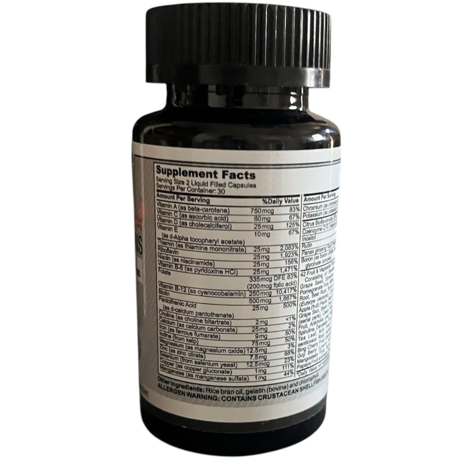 Noon Vitamins Bariatric Multivitamins 30 Day Supply
