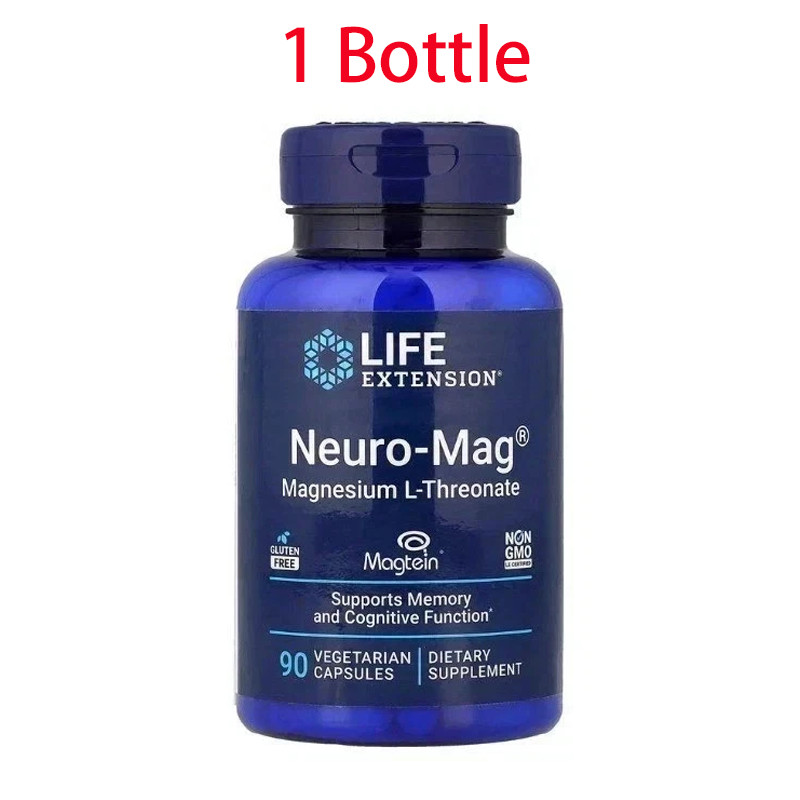 Neuro-Mag Magnesium L-Threonate from 2000 mg Magtein – Life Extension 90caps