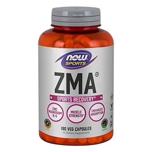 NOW FOODS ZMA – 180 Veg Capsules