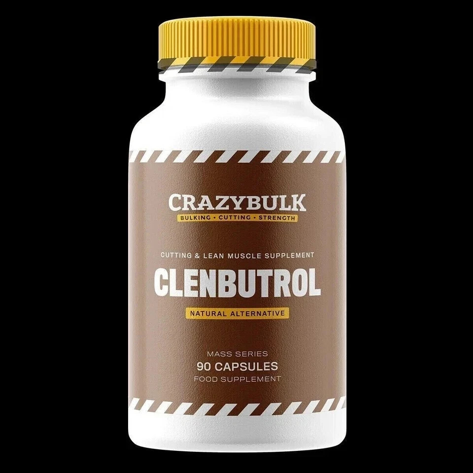 CrazyBulk CLENBUTROL -90 Capsules CUTTING & LEAN MUSCLE MUSCLE – Pack of 1