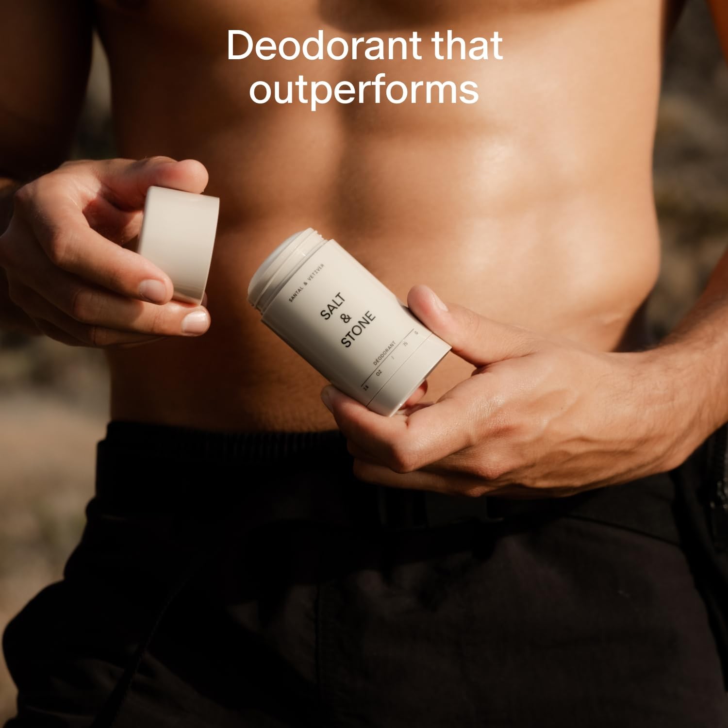 Salt & Stone Aluminum Free Deodorant | Extra Strength 2.6 Ounce (Pack of 1)