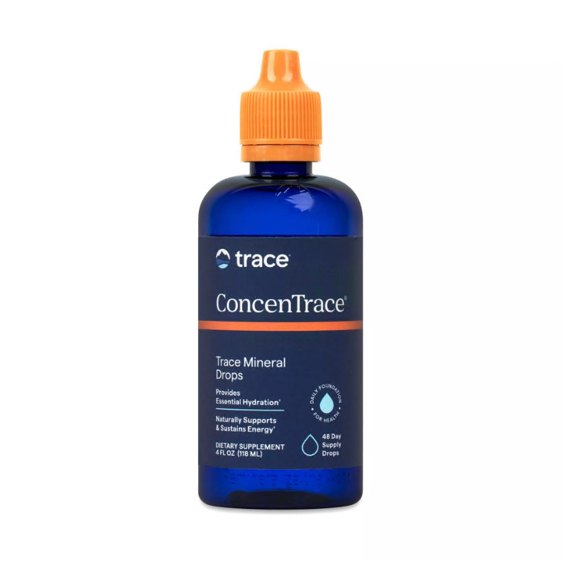 Trace Mineral ConcenTrace Mineral Drops Healthy Cells Energy 4 oz Exp 2027+