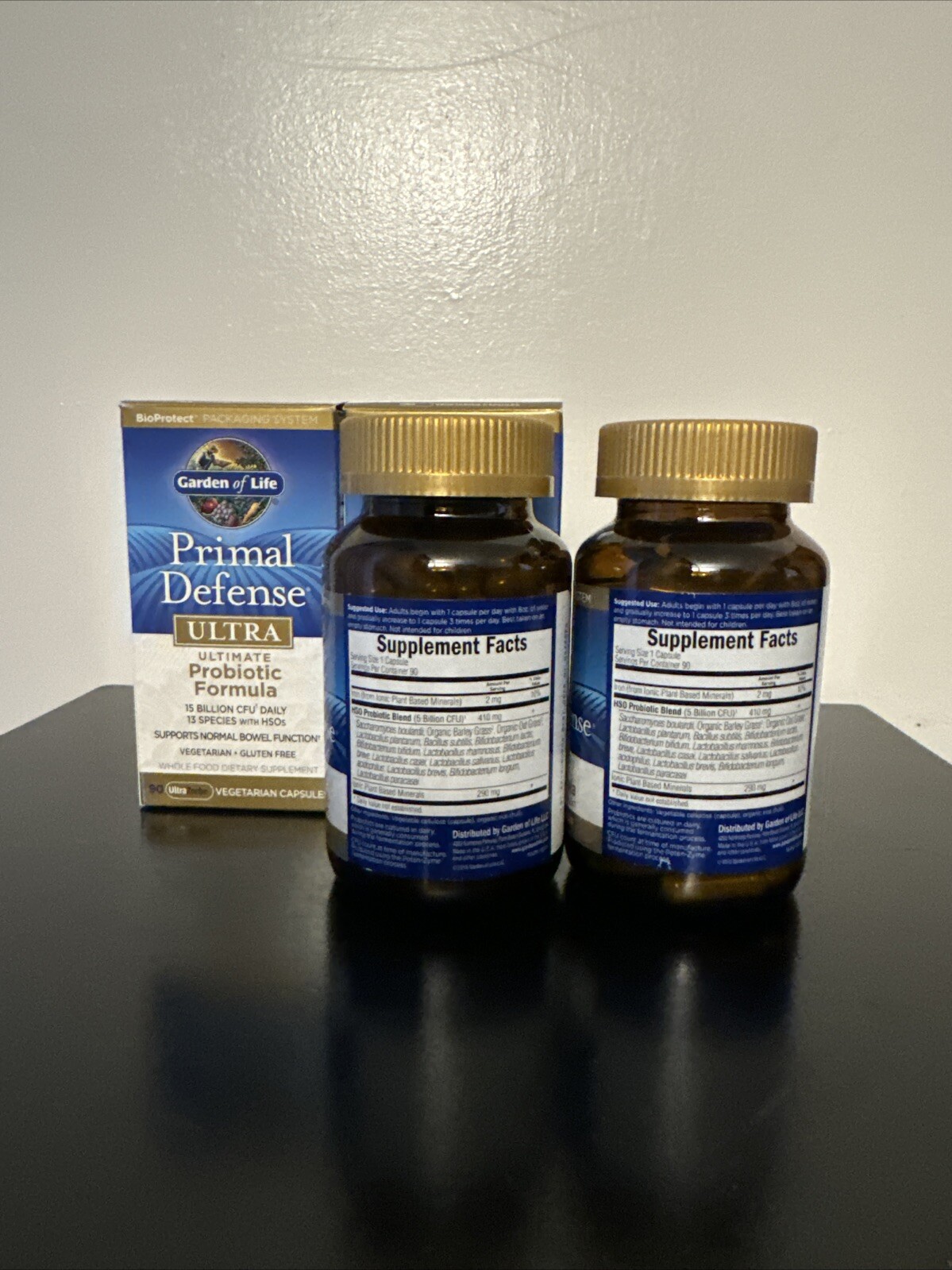 Garden of Life Primal Defense Ultra Probiotic Formula 180 Vegetarian Capsules