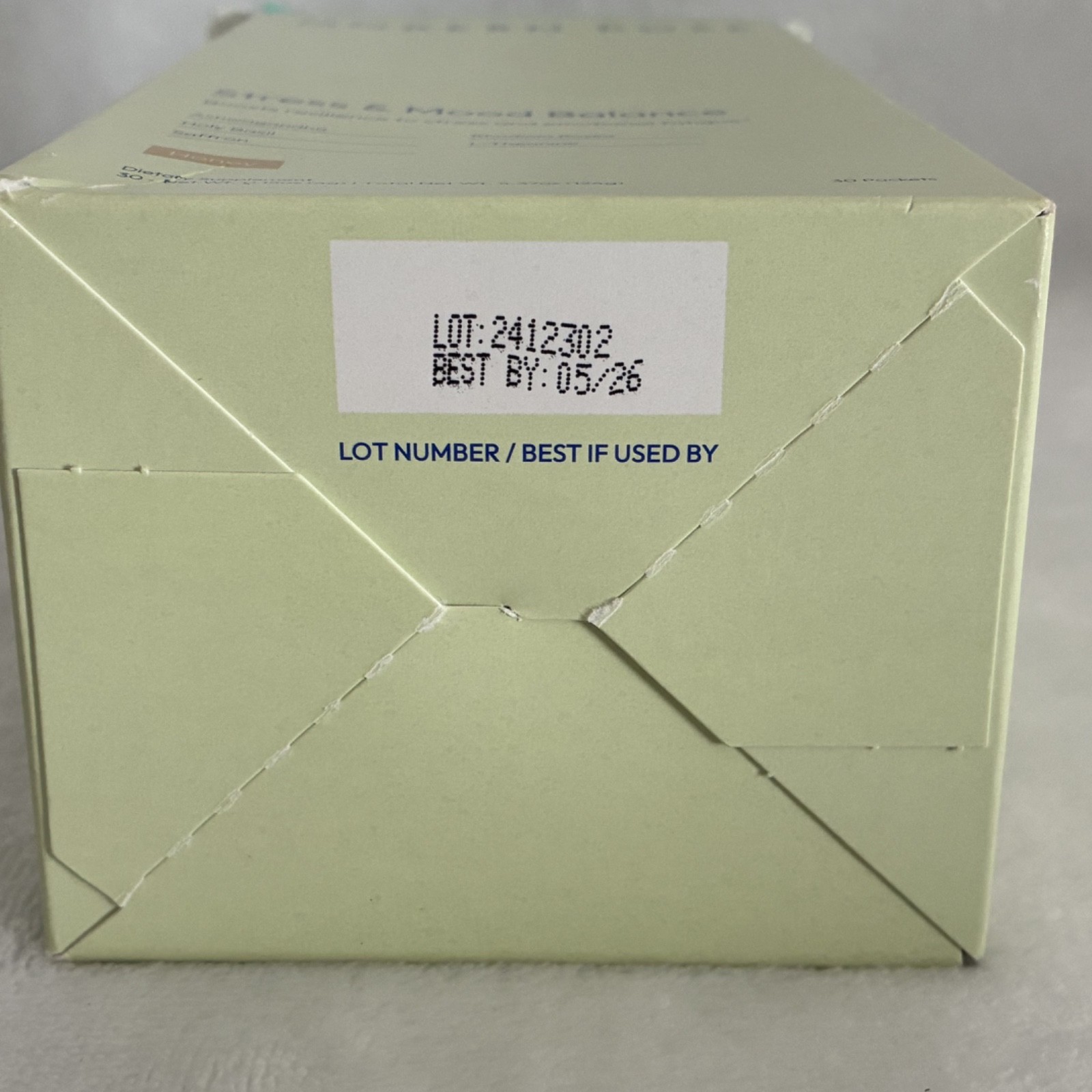 Modern Dose Stress & Mood Balance 30 Packets Adaptogens BNIB Box Exp 05/2026