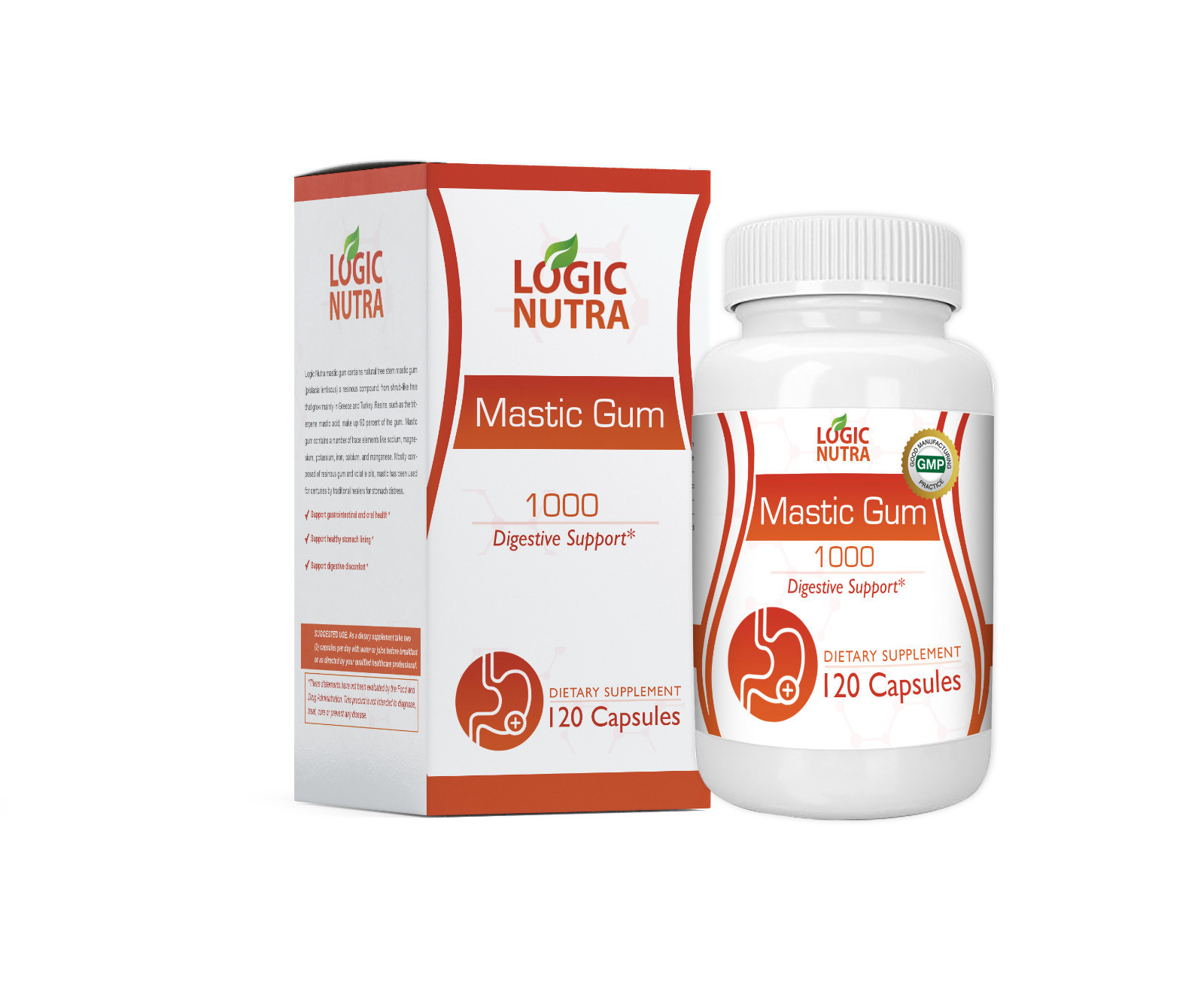 Mastic Gum 120 Vegetable Capsules