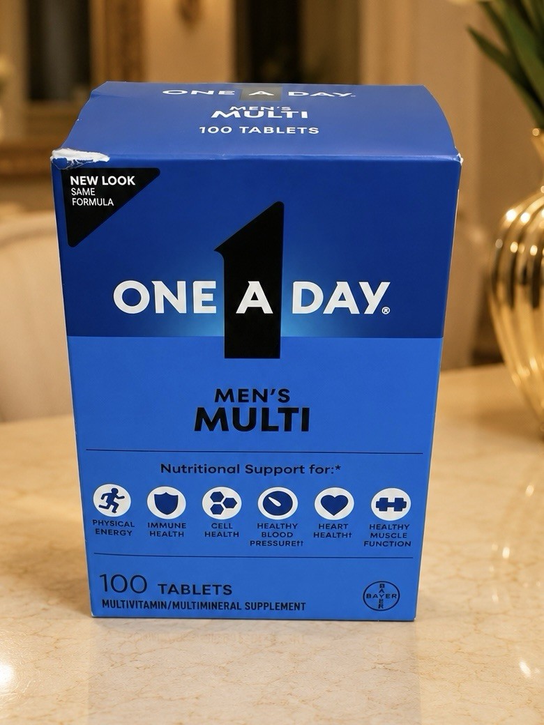 One A Day Men’s Multivitamin 100 Tablets Daily Dietary Supplement Exp 06/2027
