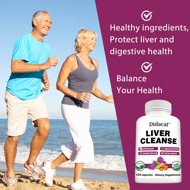 Milk Thistle (Silymarin) Extract liver cleanser liver detox repair capsules
