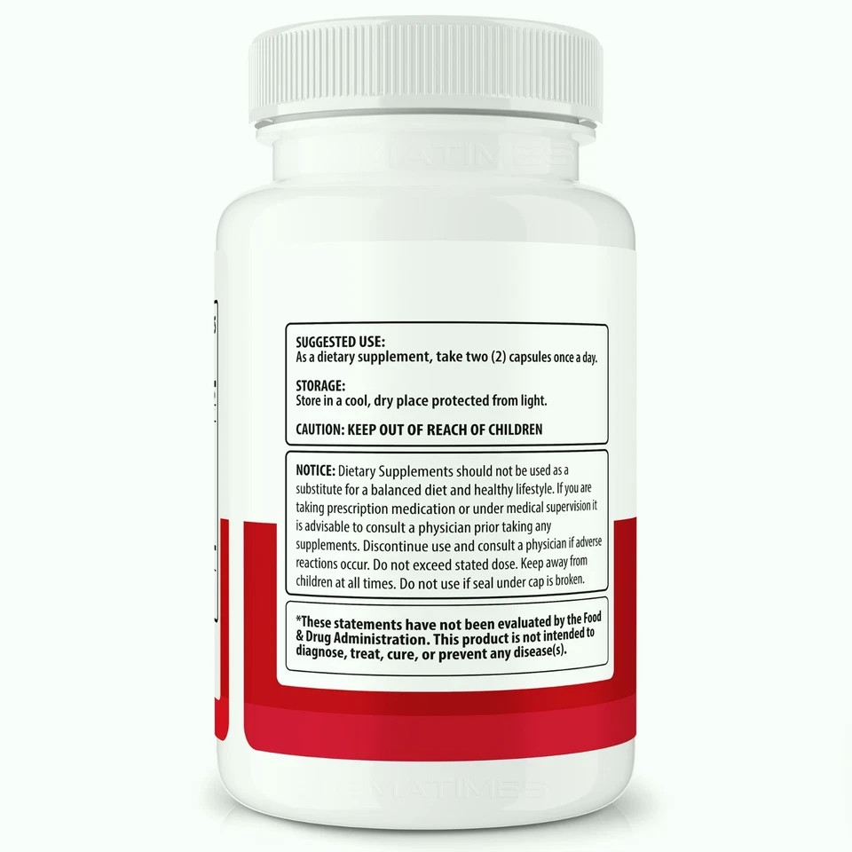 Aurex Vitalis Capsules, Premium Blood Support Supplement & Daily Balance 60ct