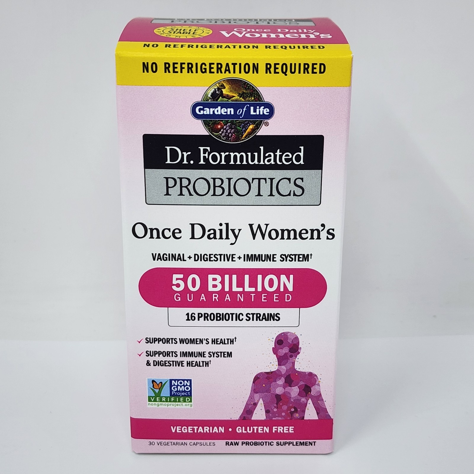 Garden of Life Probiotics Women’s Once Daily, 30 Capsules, Exp 10/2026
