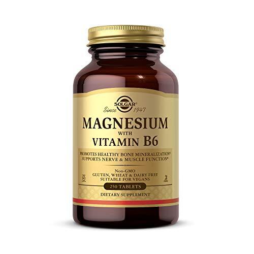 Solgar Magnesium with Vitamin B6 250 Tablets
