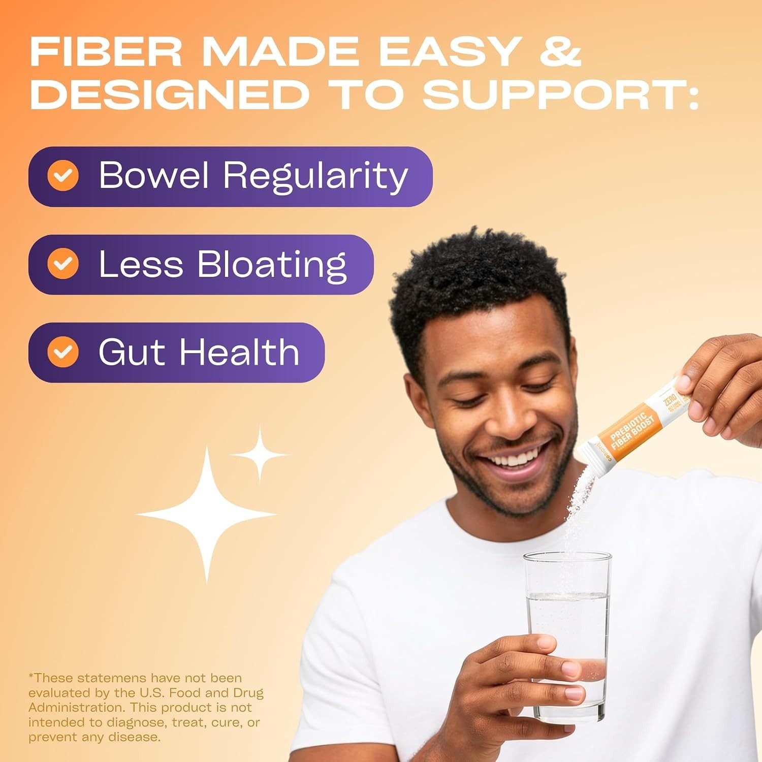 Pure Fiber Supplement Powder – 3.8 Ounce for Daily Digestive Wellness