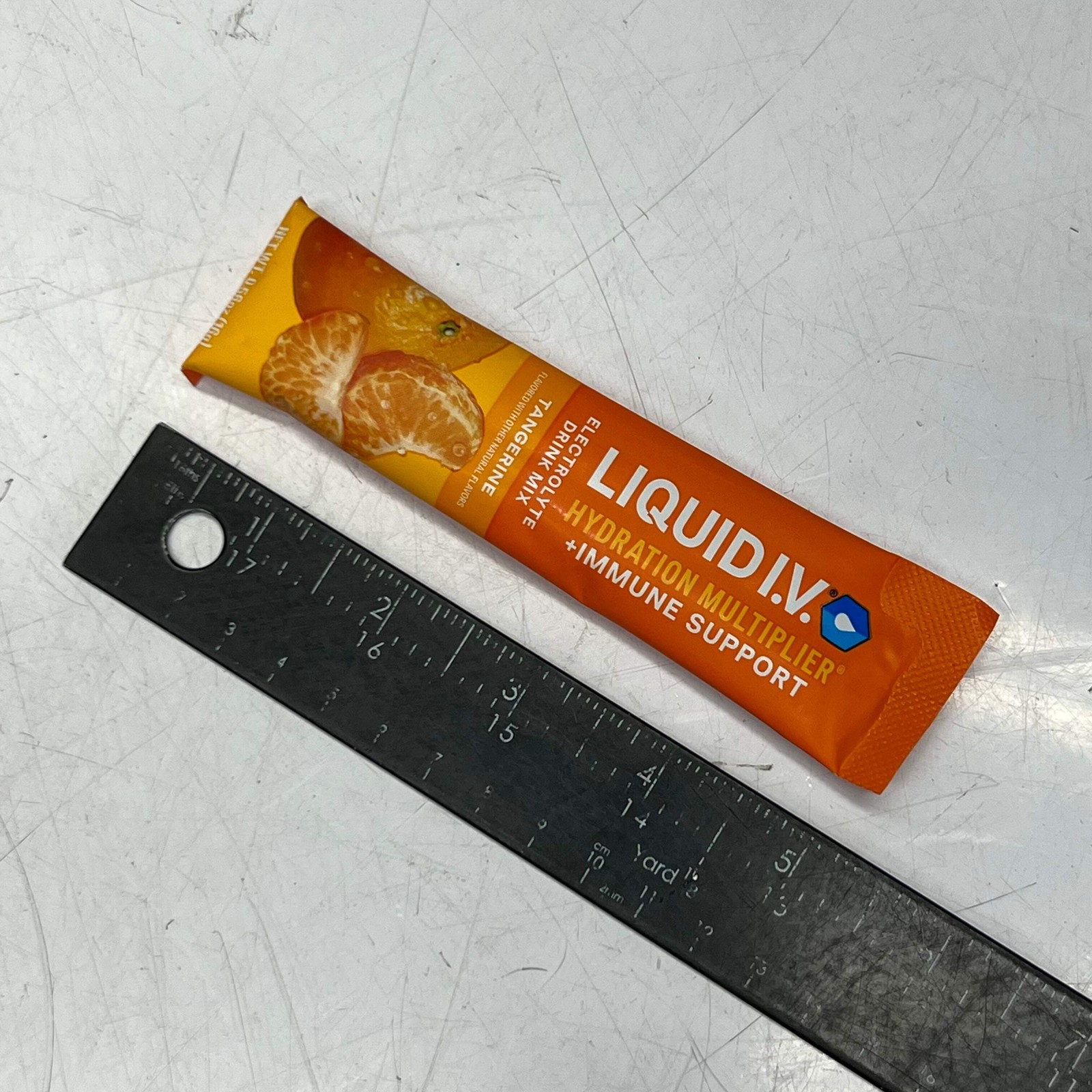 LIQUID I.V (6 PACK) Hydration Multiplier + Immune Support Tangerine 0.56 oz. Ora
