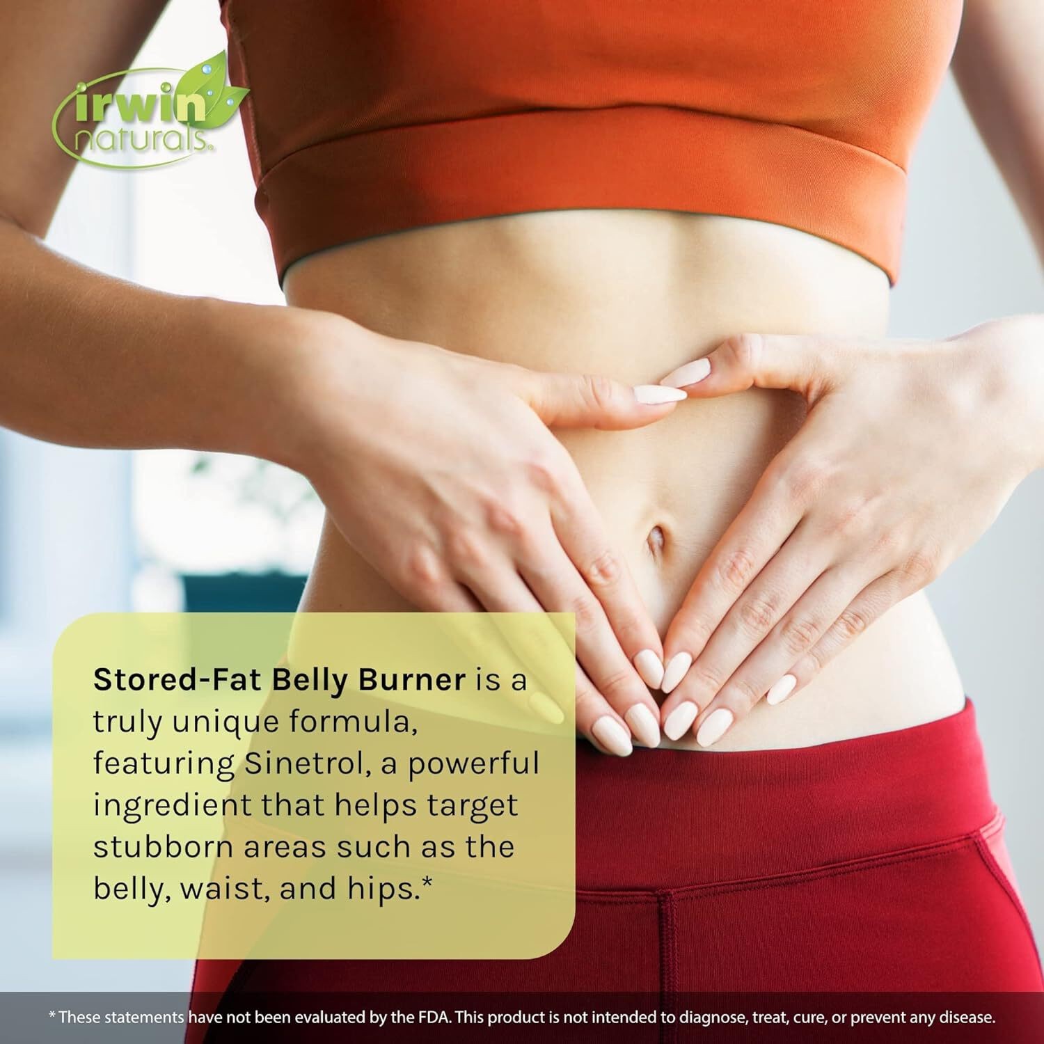 Irwin Naturals Stored Fat Belly Burner, Helps Break Stored Fat, 72 Softgels