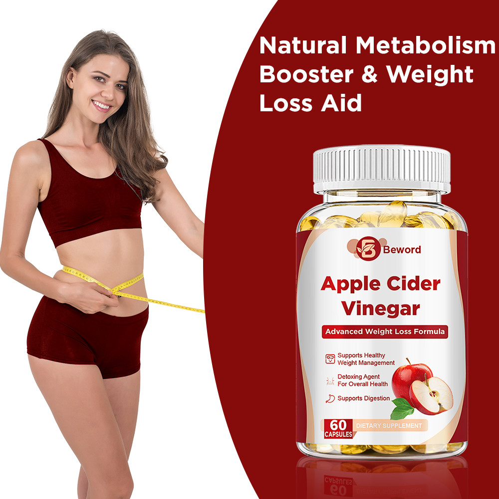 Apple Cider Vinegar Metabolism Support Weight Management Supplement 60 Capsules