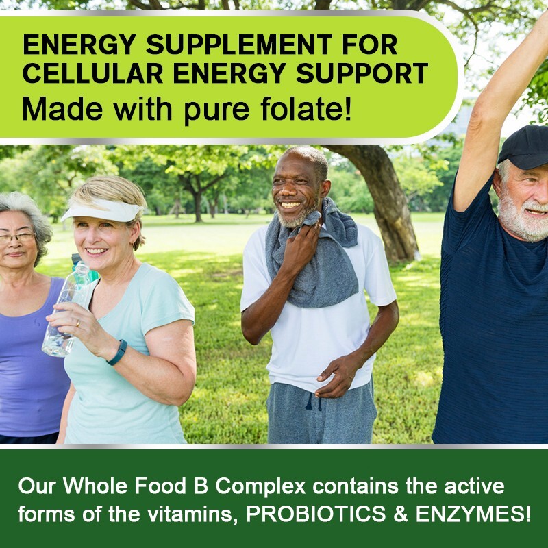 Vitamin B Complex Supplement Whole Food Supplement Immune Boost For Bone|Heart