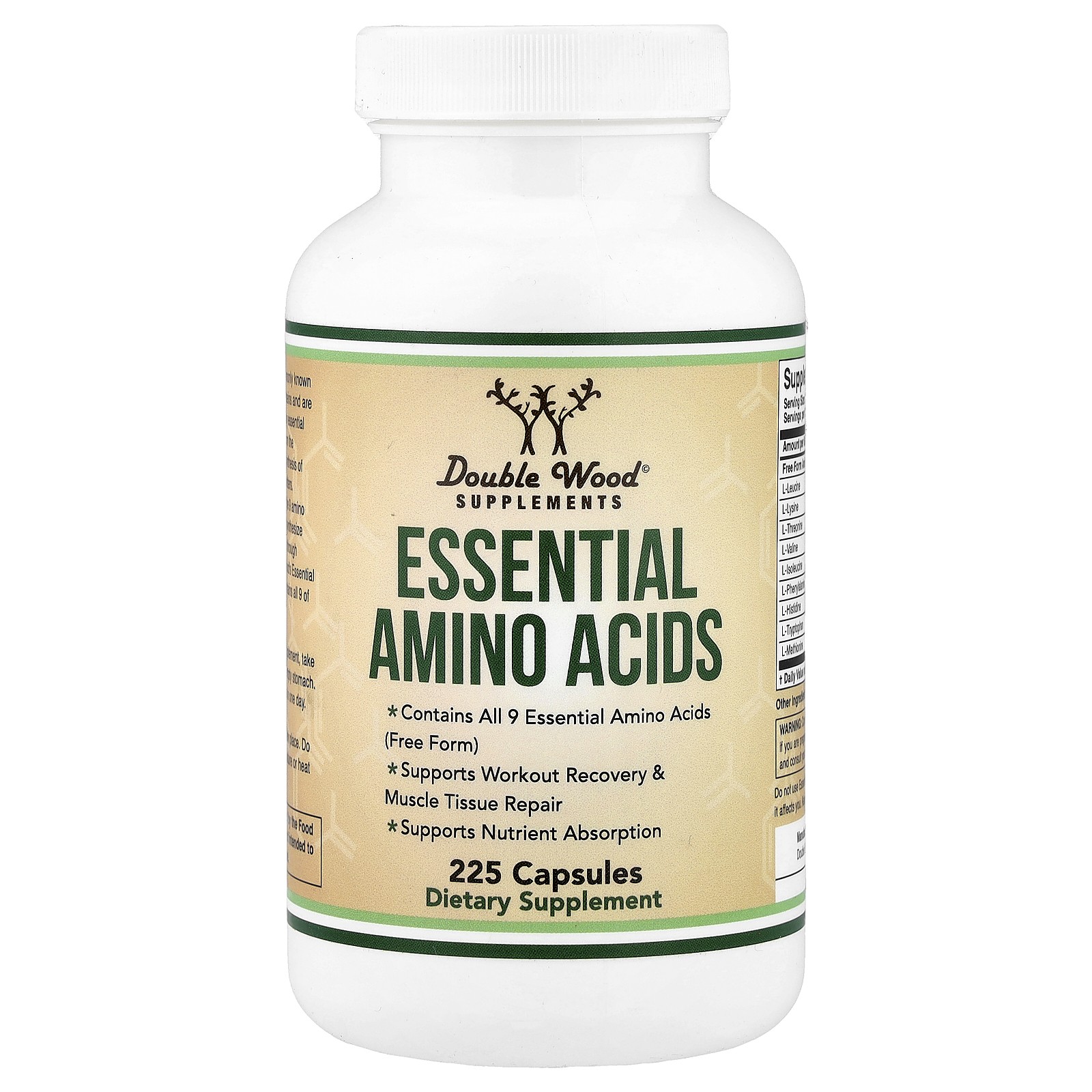 Essential Amino Acids, 225 Capsules