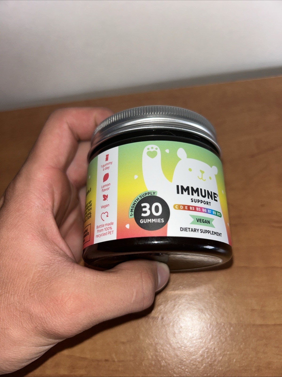Immune Support Gummies – Vitamin C, D, B6 & B12 – Daily Immune Boos.