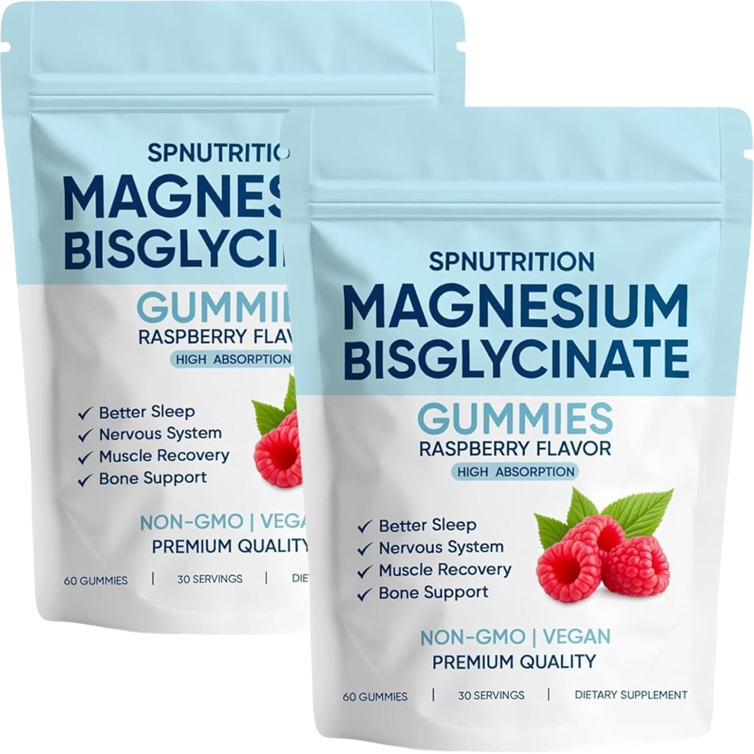 Magnesium Bisglycinate Gummies, with 400mg Magnesium Bisglycinate Chelate USA