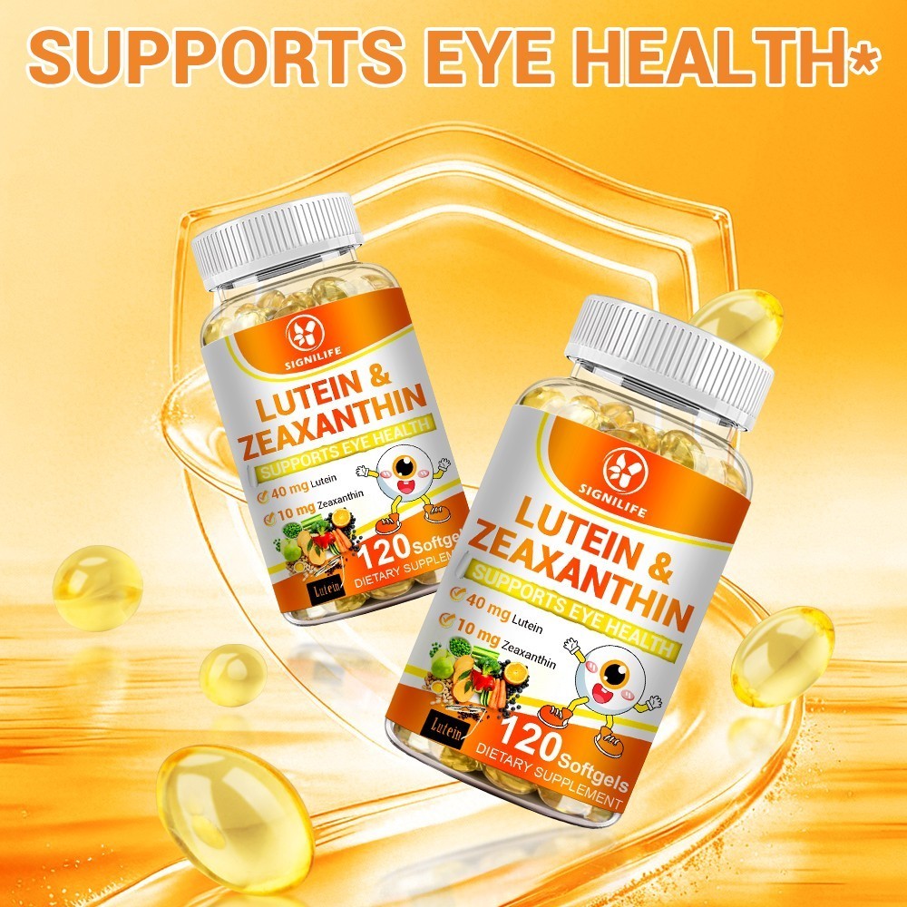 120 Capsules Lutein & Zeaxanthin 50mg Non-GMO Eye Health Support Vitamins