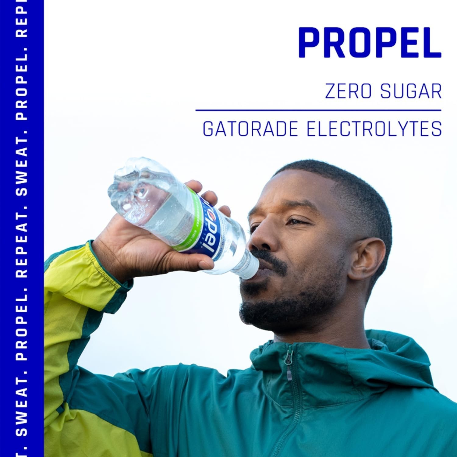 (12 Pack) Propel Peach Electrolytes & Vitamins Sport Water, No Sugar, 16.9 Fl Oz