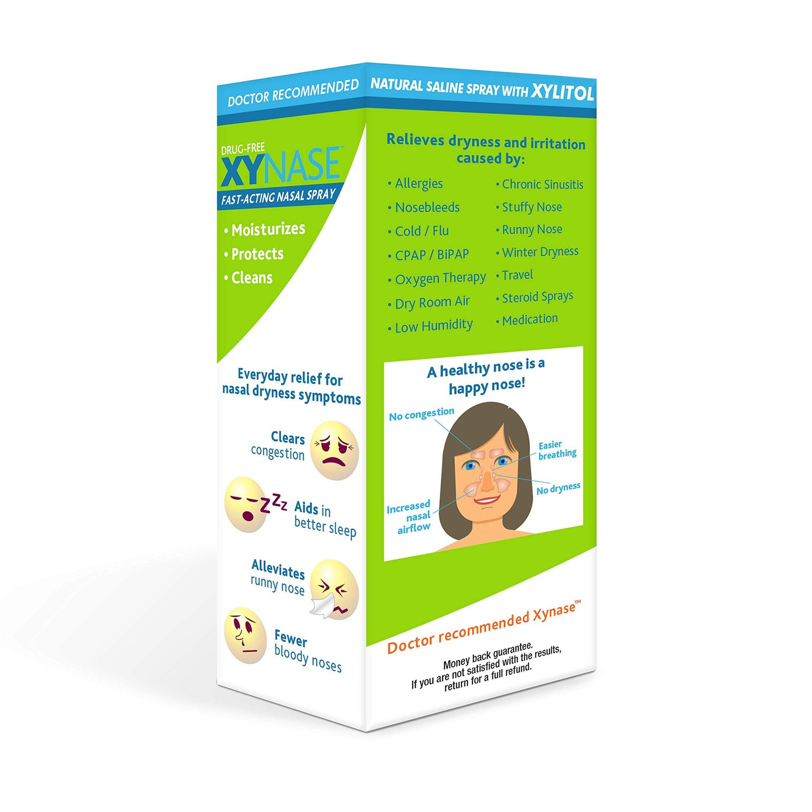 12/28 Xynase® Nasal Spray with Xylitol (0.75 fl oz) – All Natural Saline Gentle