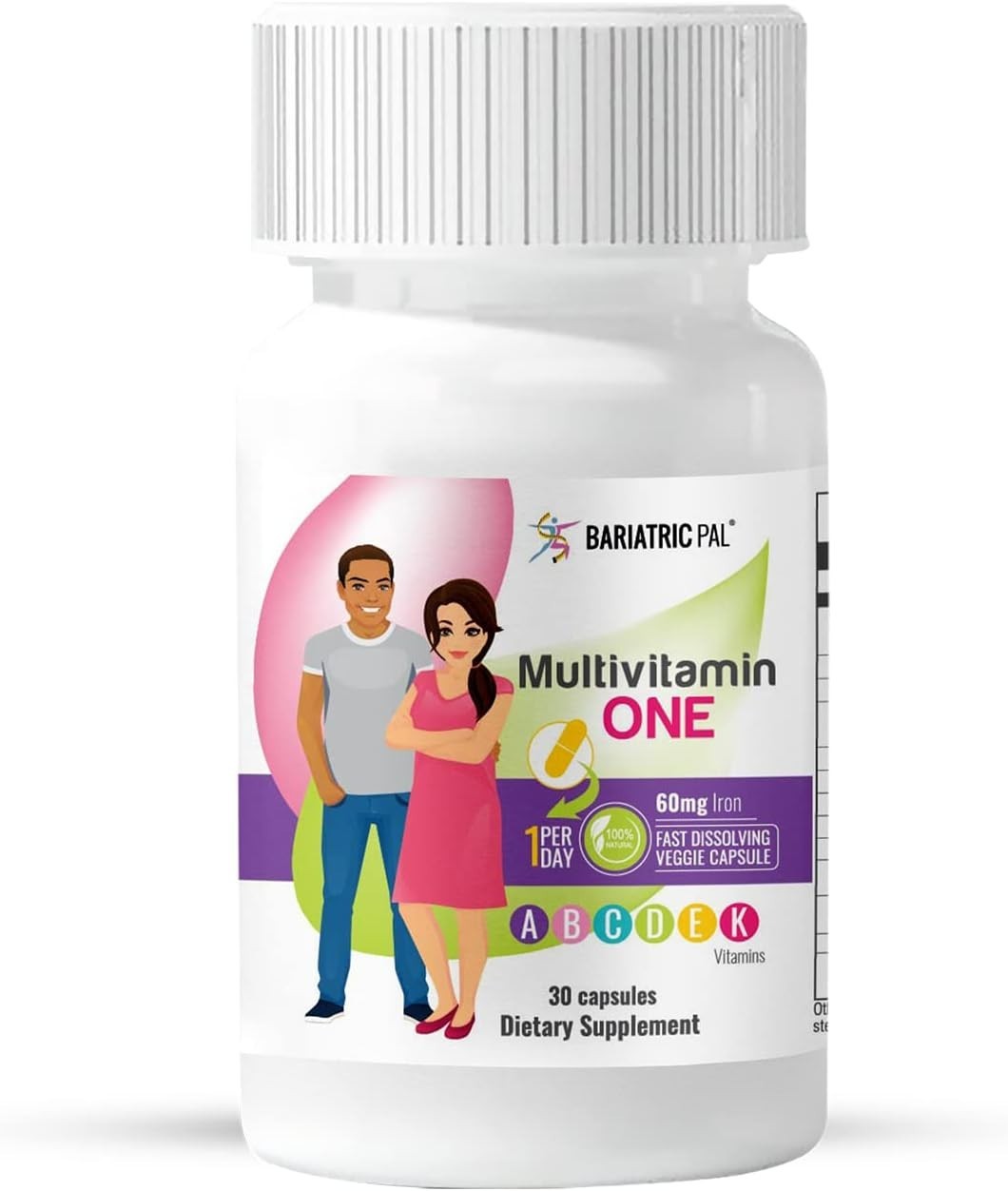 BariatricPal Multivitamin ONE 1 per Day Bariatric Multivitamin Chewable with …