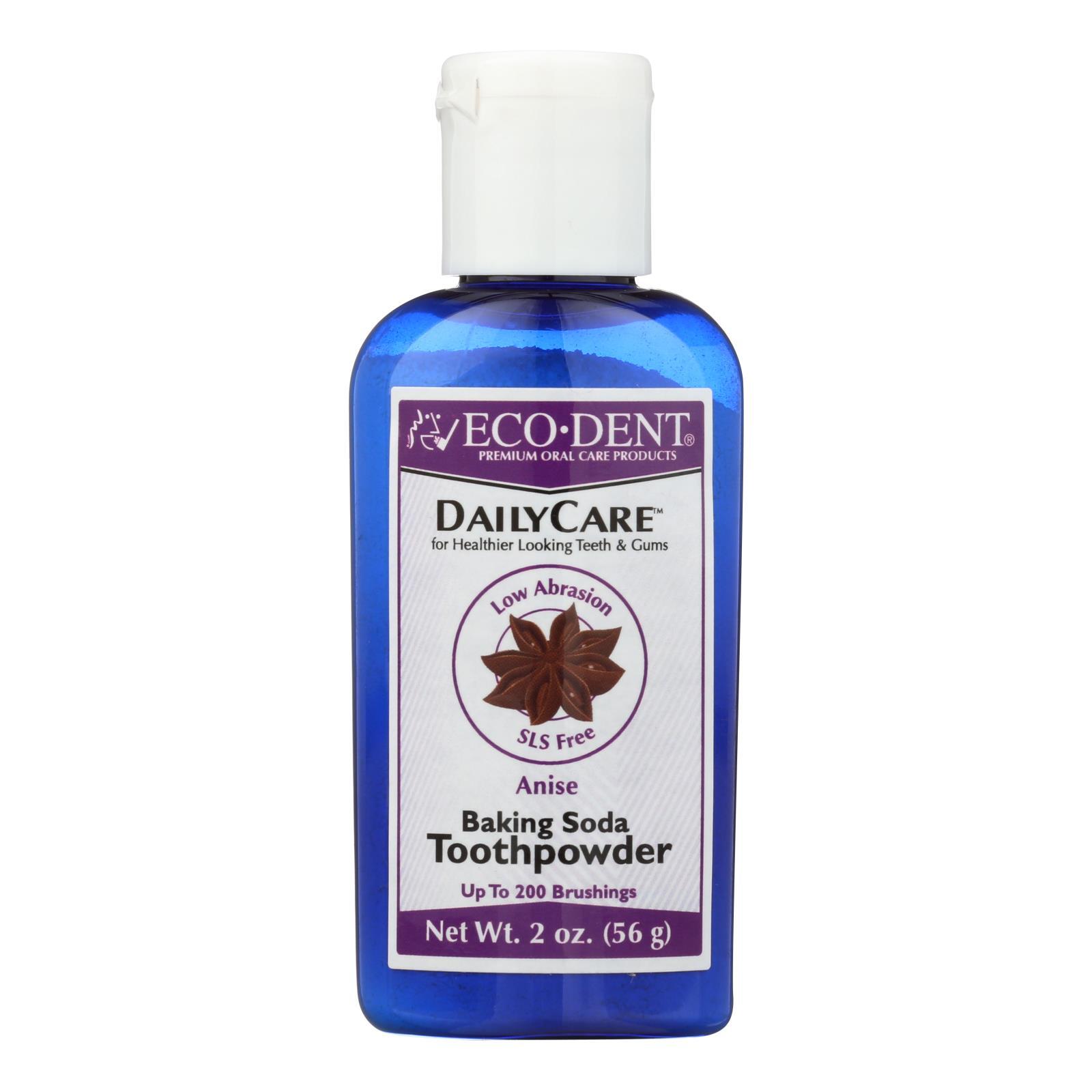 Eco-Dent Toothpowder Daily Care – Anise – 2 oz