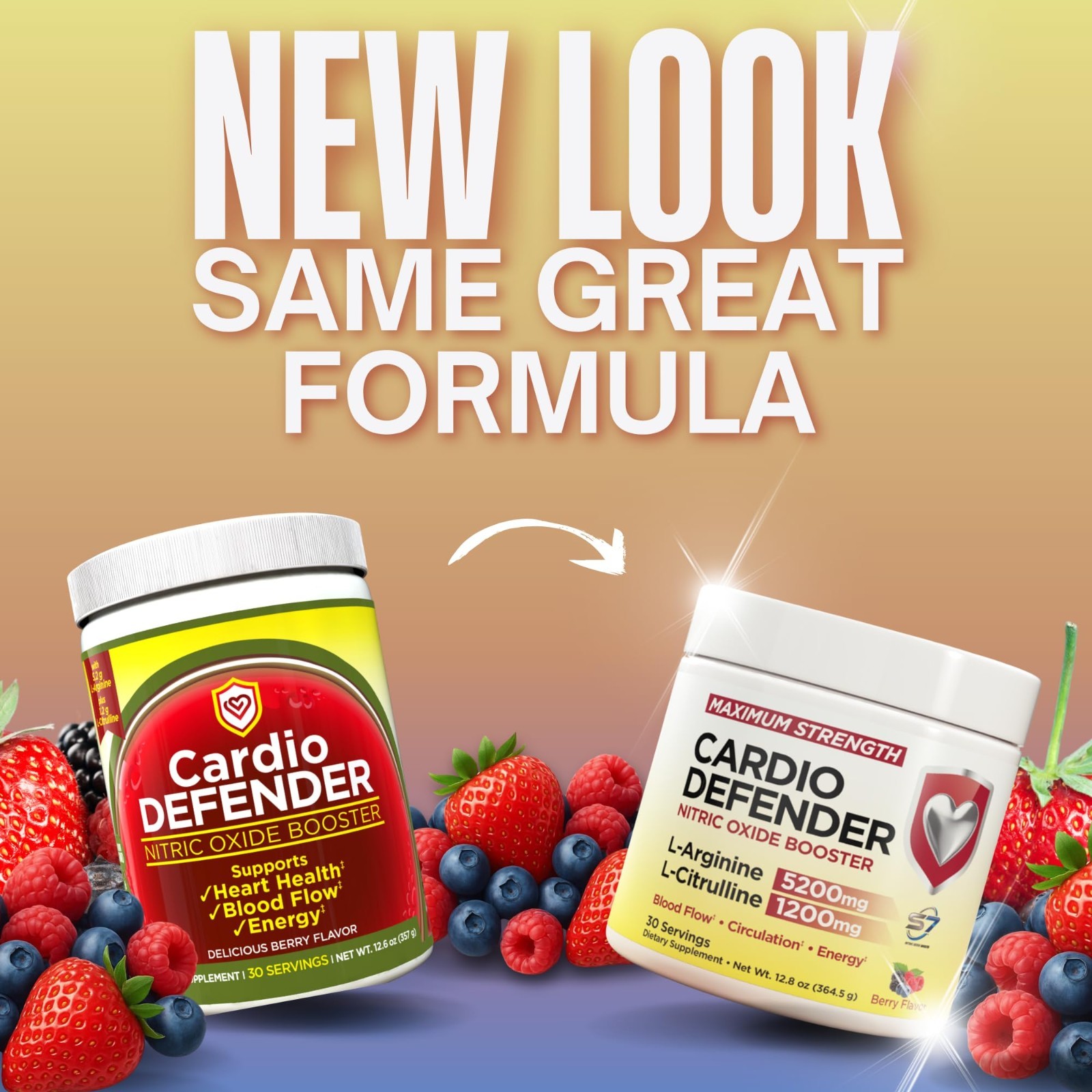 L-Arginine 5200mg & L-Citrulline 1200mg Nitric Oxide Booster for Blood Flow