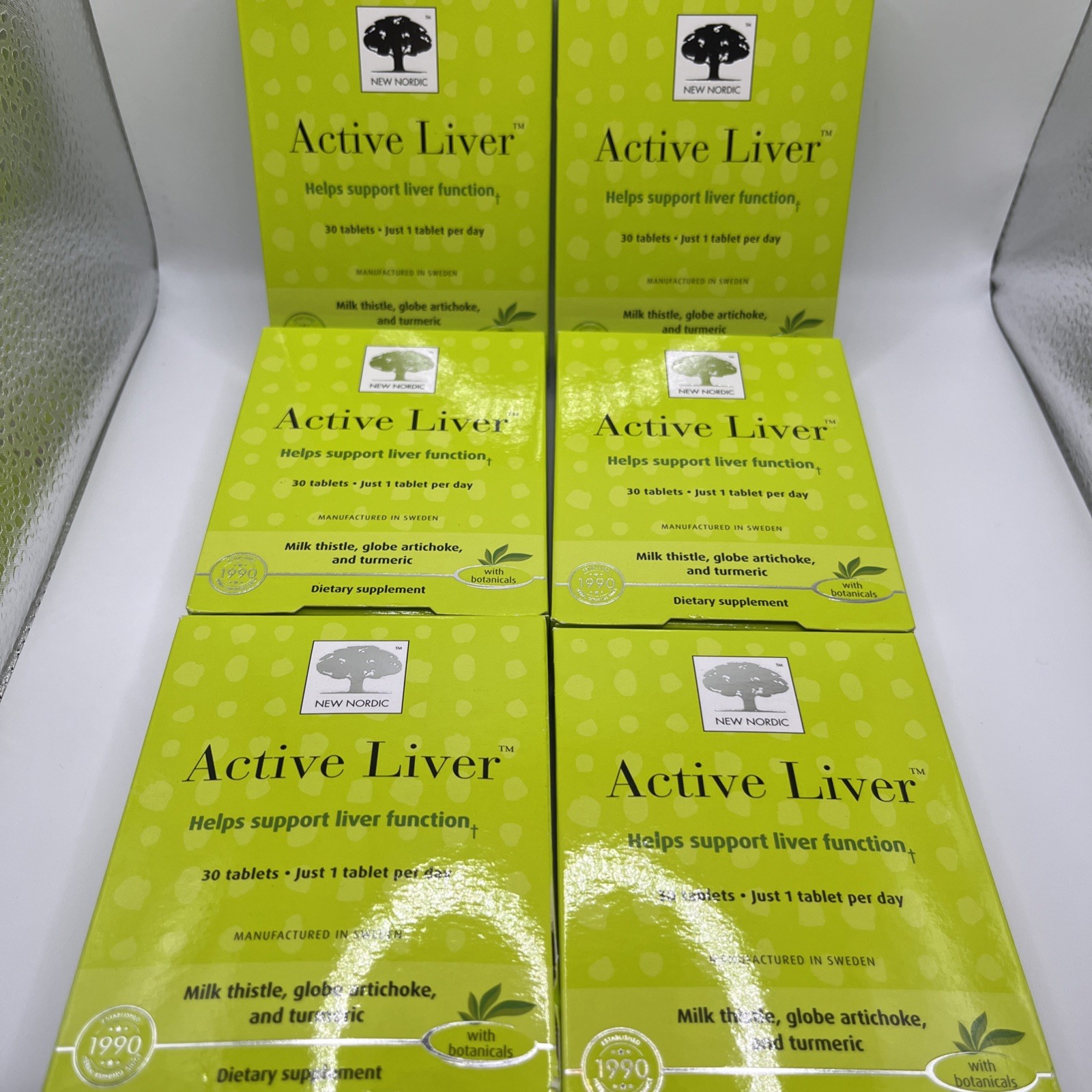 ( 6 PACK )Nordic Active Liver of 30 Tablets Each. EXP : 05/2028 FREE SHIPPING
