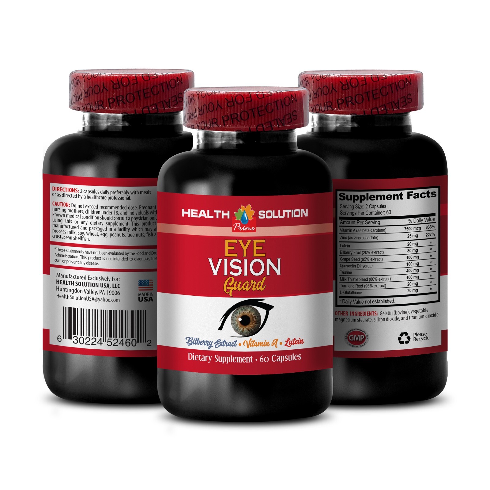 Reduce dry eyes – EYE VISION GUARD – Daily eye care 1 Bottle