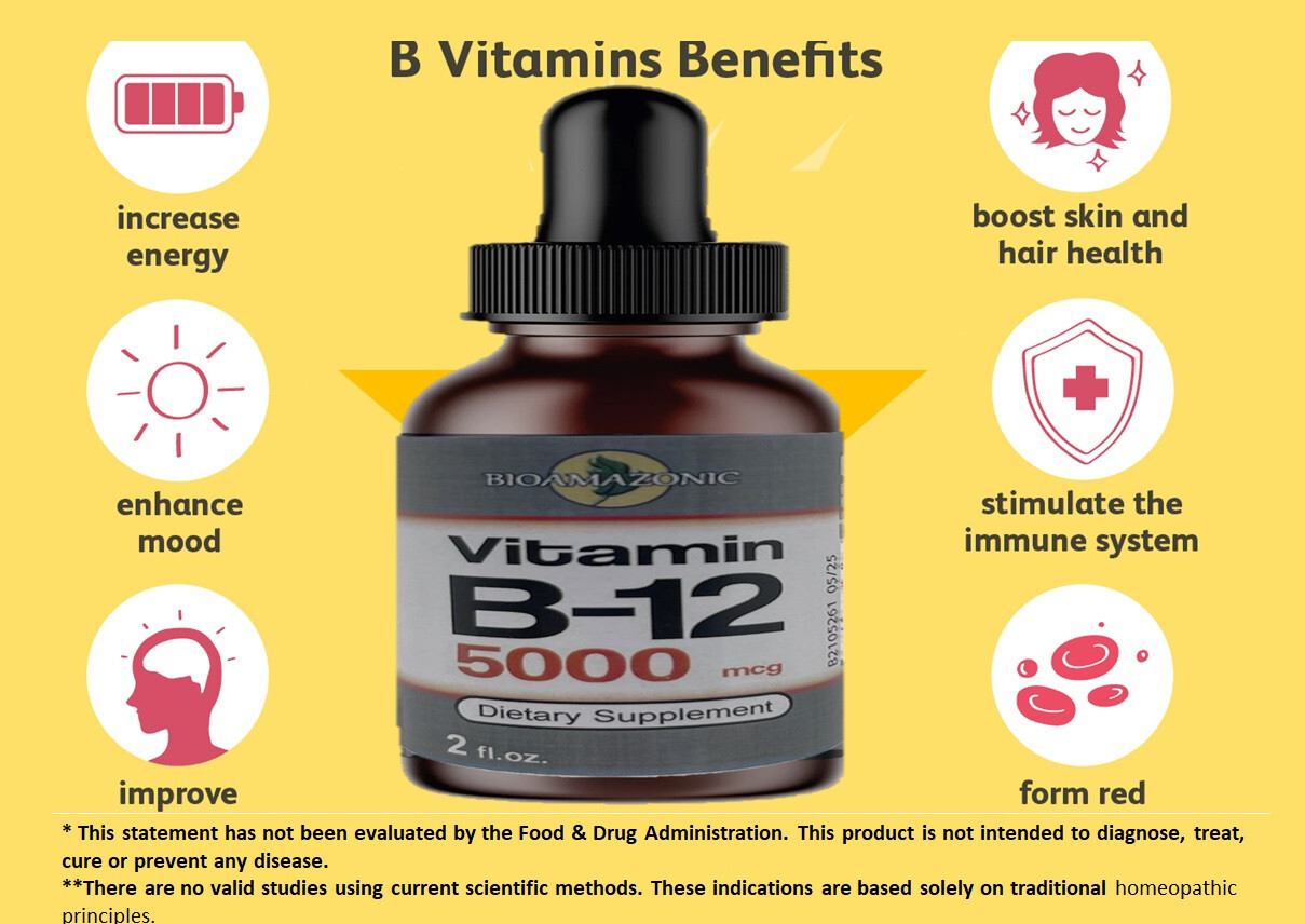 Extra Strength Vitamin B12 Sublingual Liquid Drops Methylcobalamin B 12 2fl oz