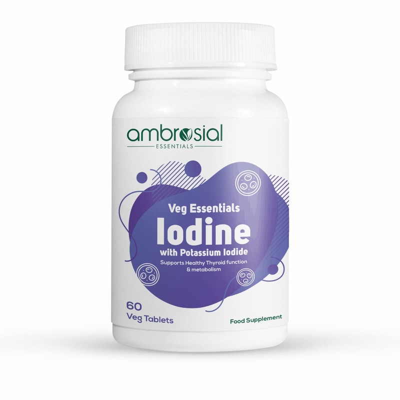 Ambrosial Iodine 5000Mcg Tablets Pack Of 1-60 Tablets