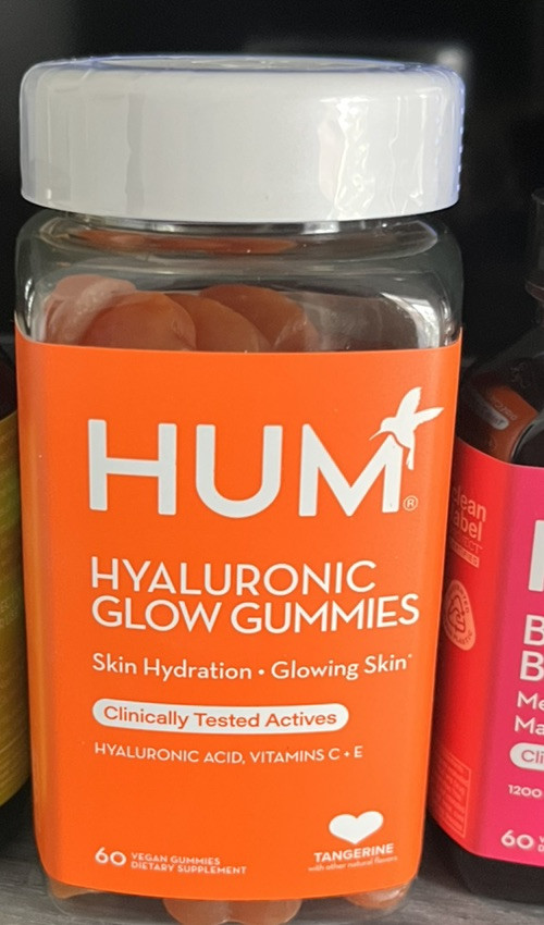 HUM Hyaluronic Glow- Hydrating Skin Supplements (60-Count) SEE DESCRIPTION
