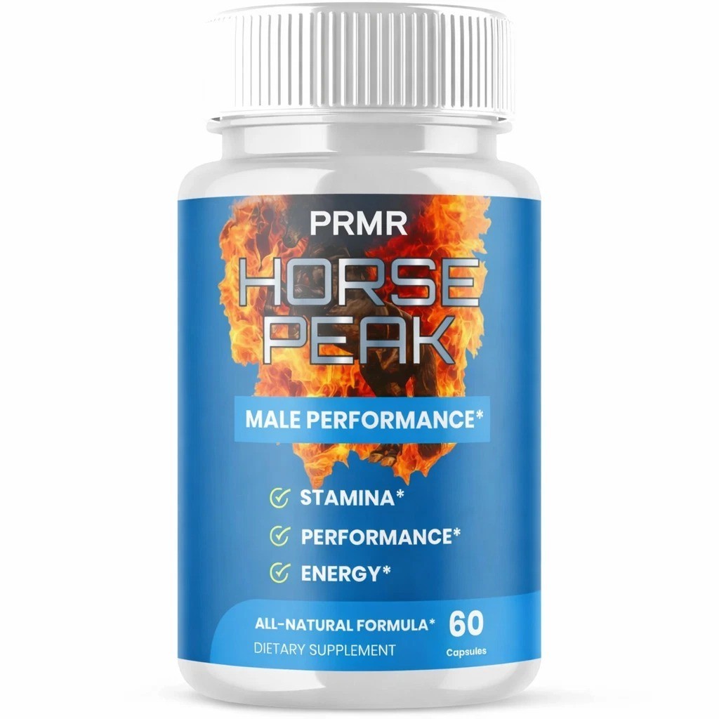 (5 Pack) Horse Peak Pills Advanced Male Support Supplement HorsePeak 300 Capsule