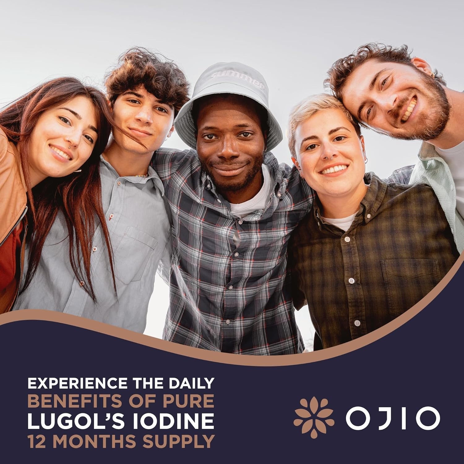 High Potency Lugols Iodine Drops 2 Ounce for Overall Health and Vitality