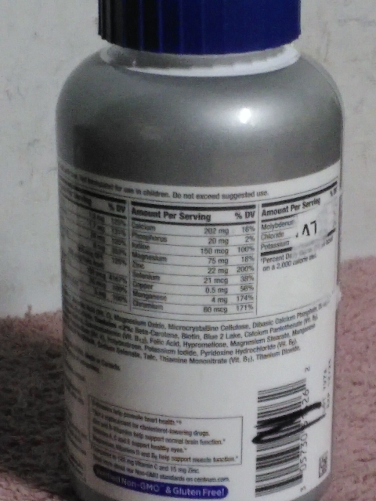 Centrum Silver Men Multivitamin 275 Tablets, Age 50 Plus Expires 12/2025