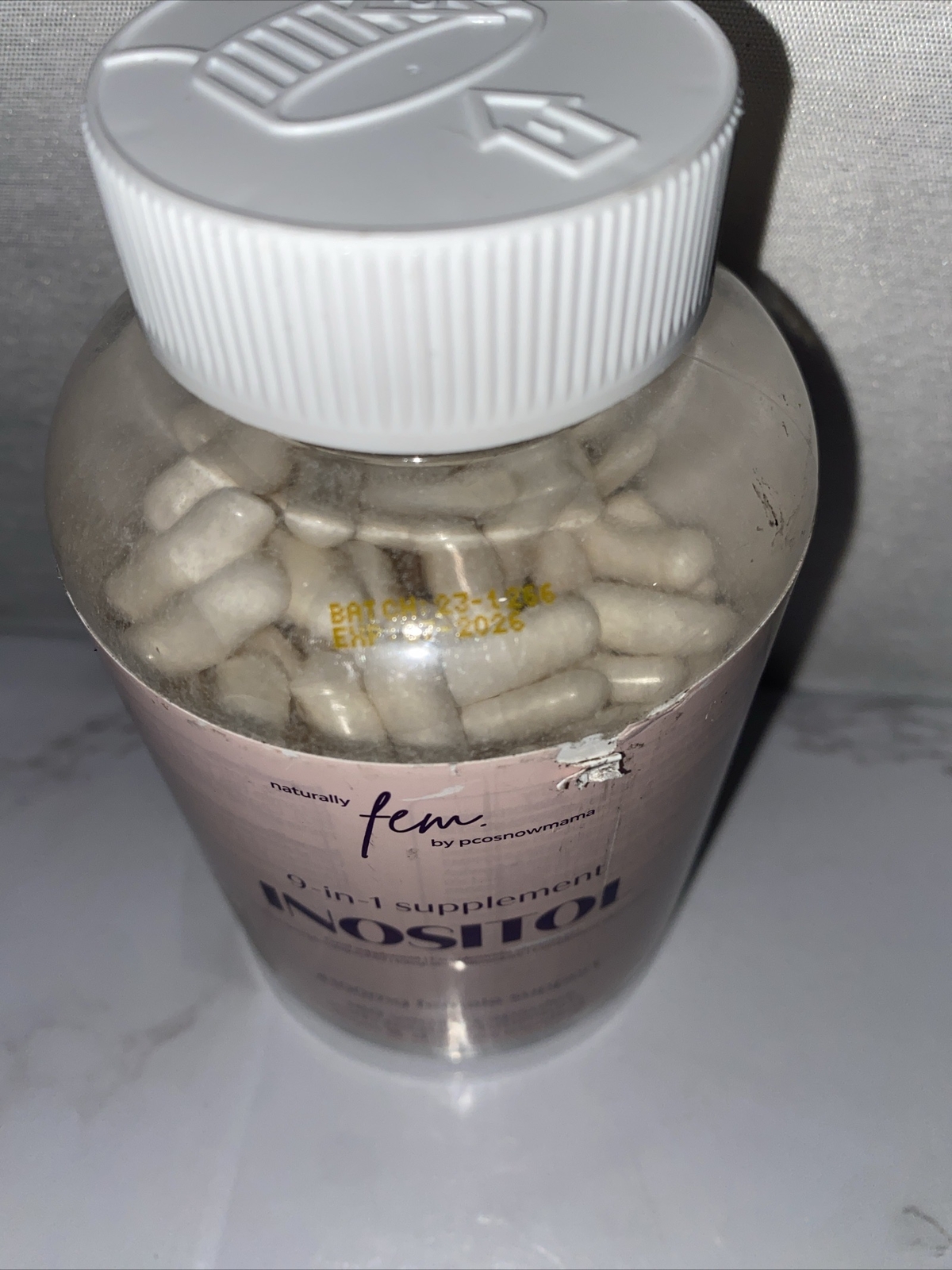 Inositol-Myo & D-Chiro 4100mg / 180 Capsules