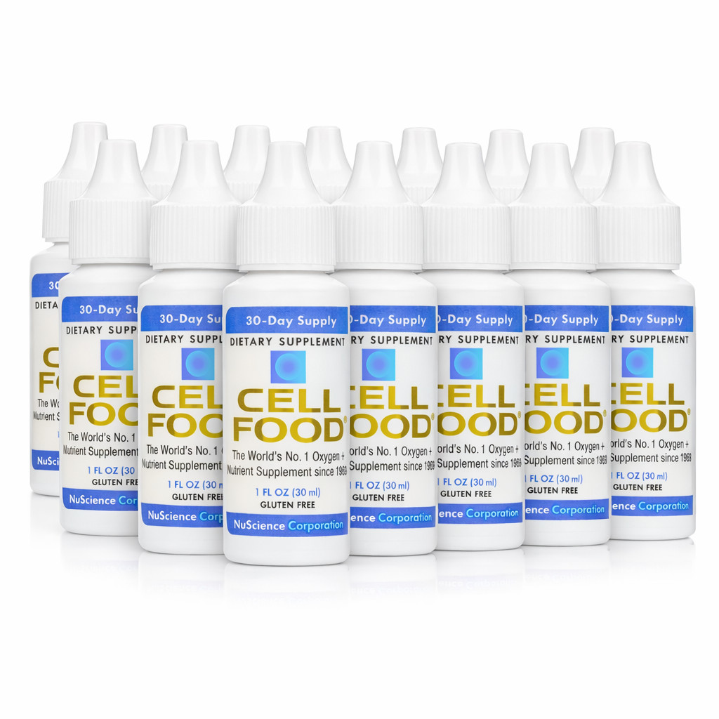 CELLFOOD Original Oxygen Boost Liquid Oxygen 12 – PACK (x 12)