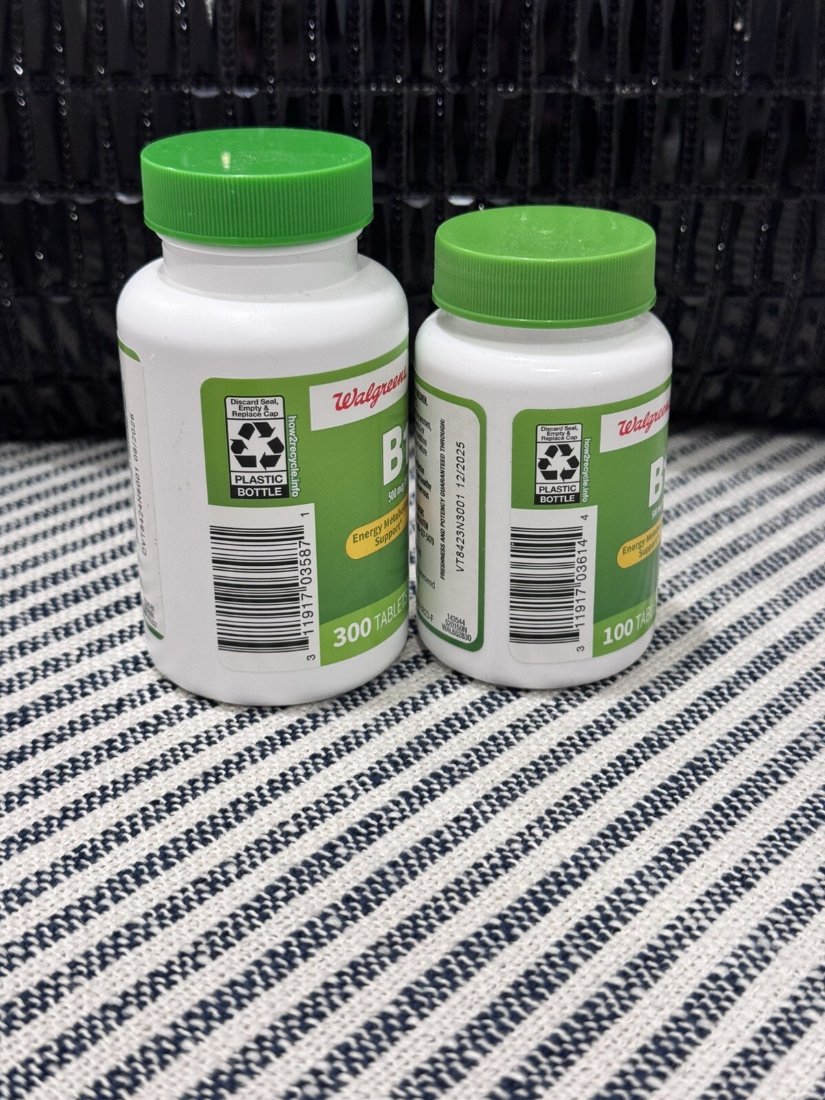 Walgreens Vitamin B-12 500MCG 400 Tablets Exp12/2025