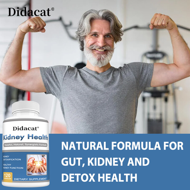 Kidney Health Capsules Cleanse Support Detox Natural Supplement High Quality
