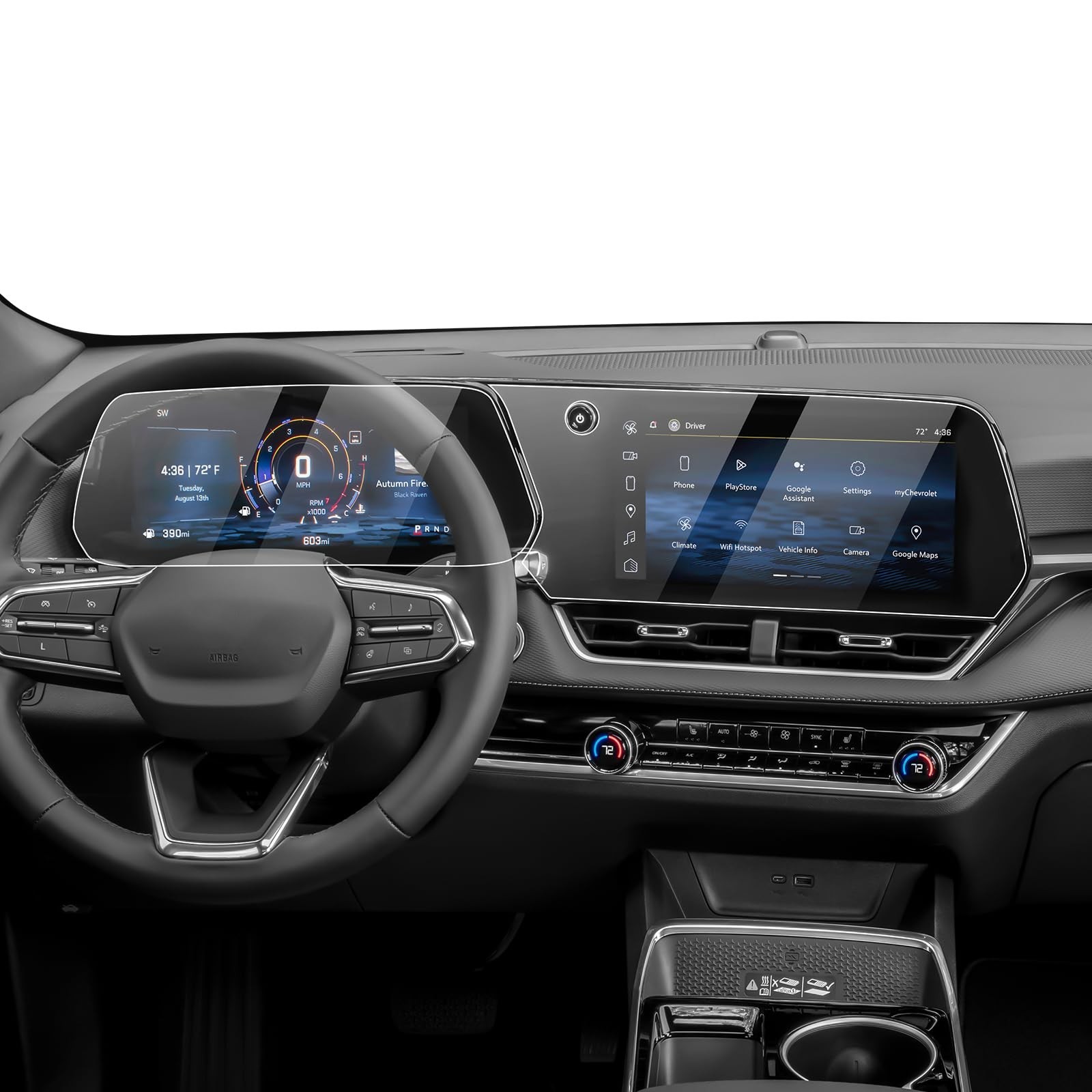 Karltys [Upgrade] 2 Pack Screen Protector for 2027 2026 2025 Chevy Equinox 11…
