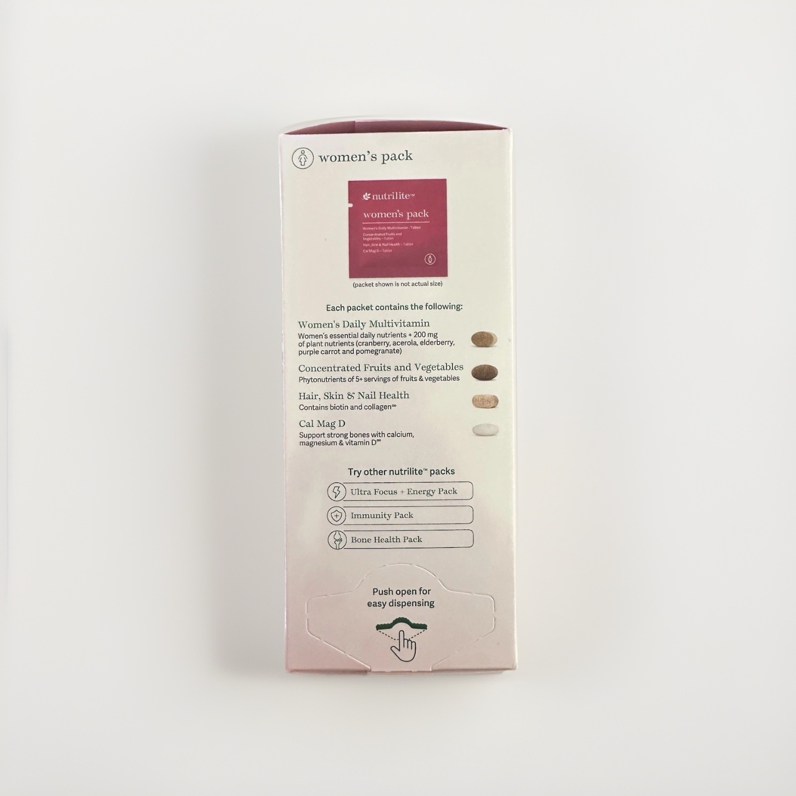 Amway Nutrilite Women‘s Pack 30 Packs（ 1 packet a day）for overall health