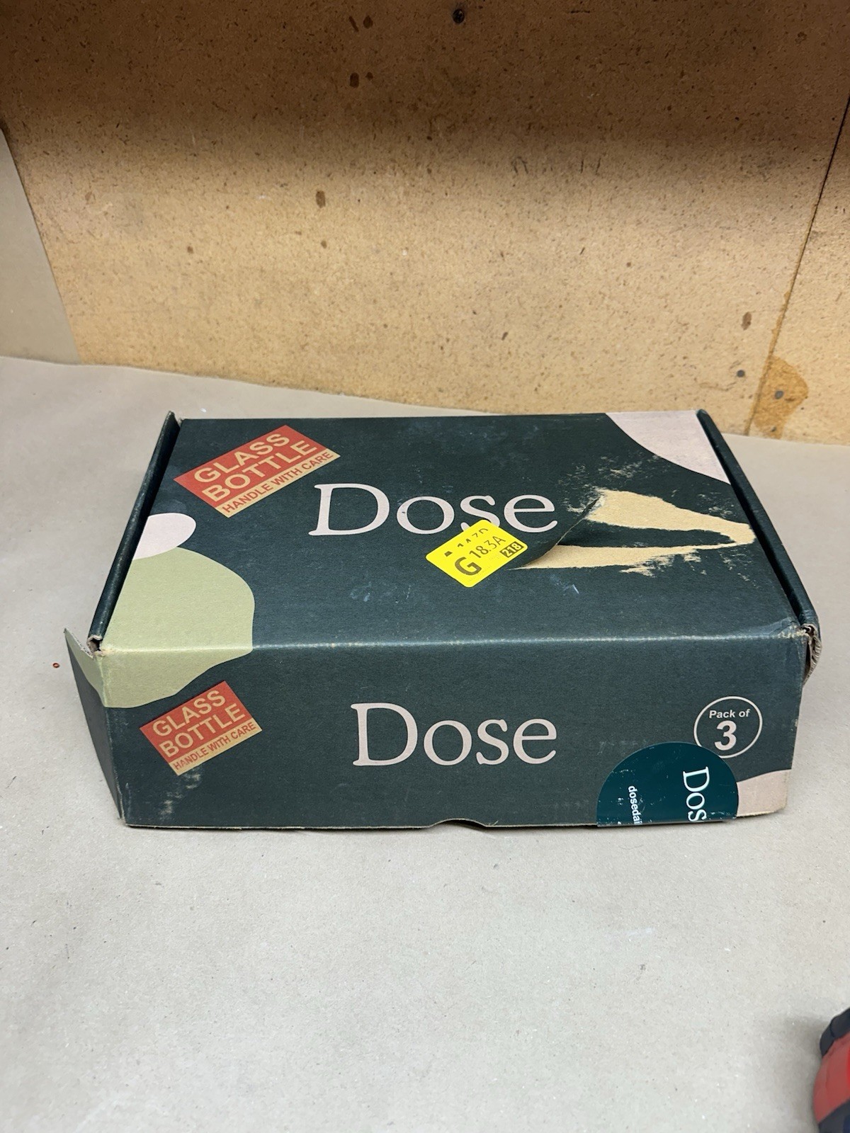 DOSE for Your Liver 3 Pack 16oz Bottles New Sealed Bottles Open/Damaged Box