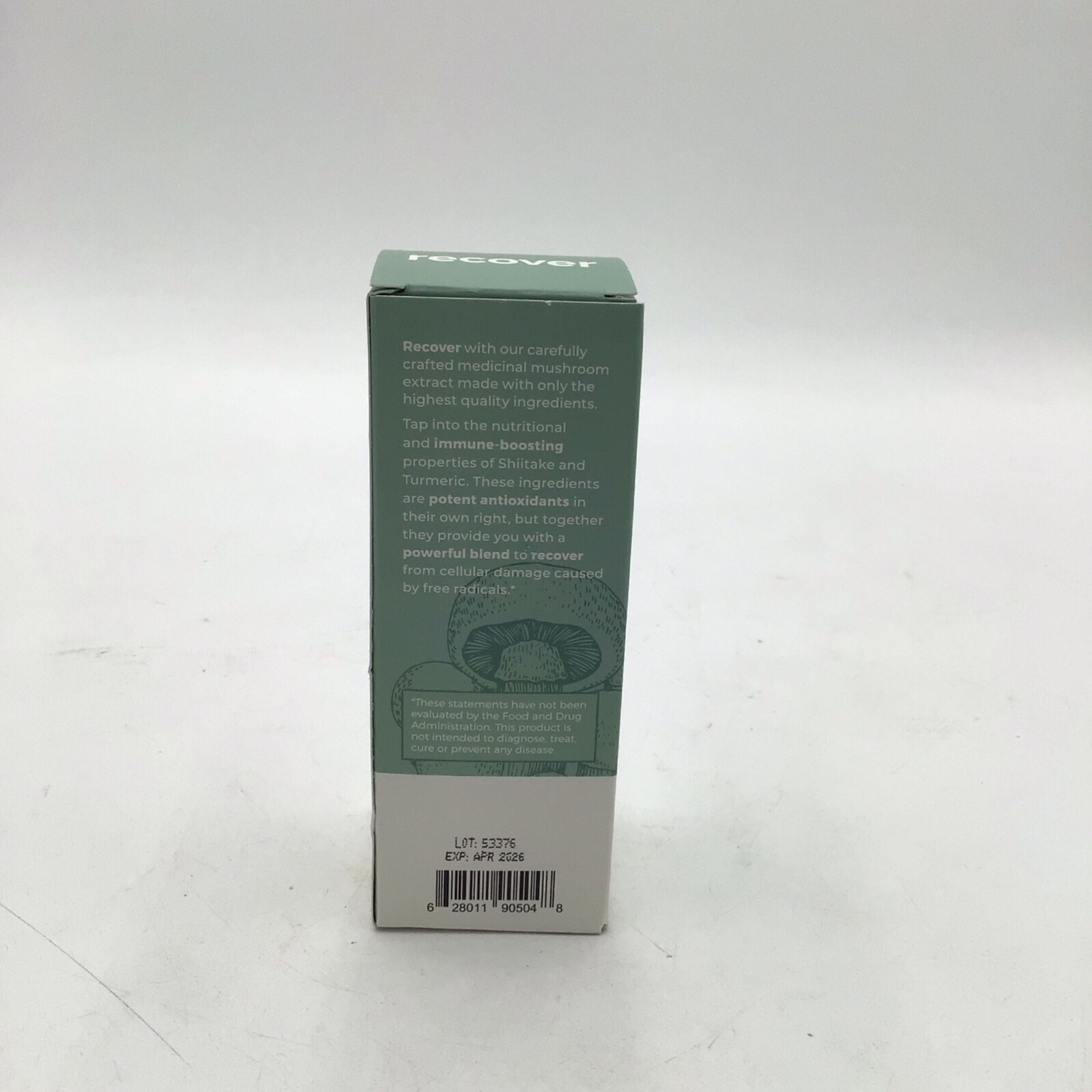 Recover Doseology Mushroom & Turmeric Supplement – Shiitake, 3.4 FL OZ