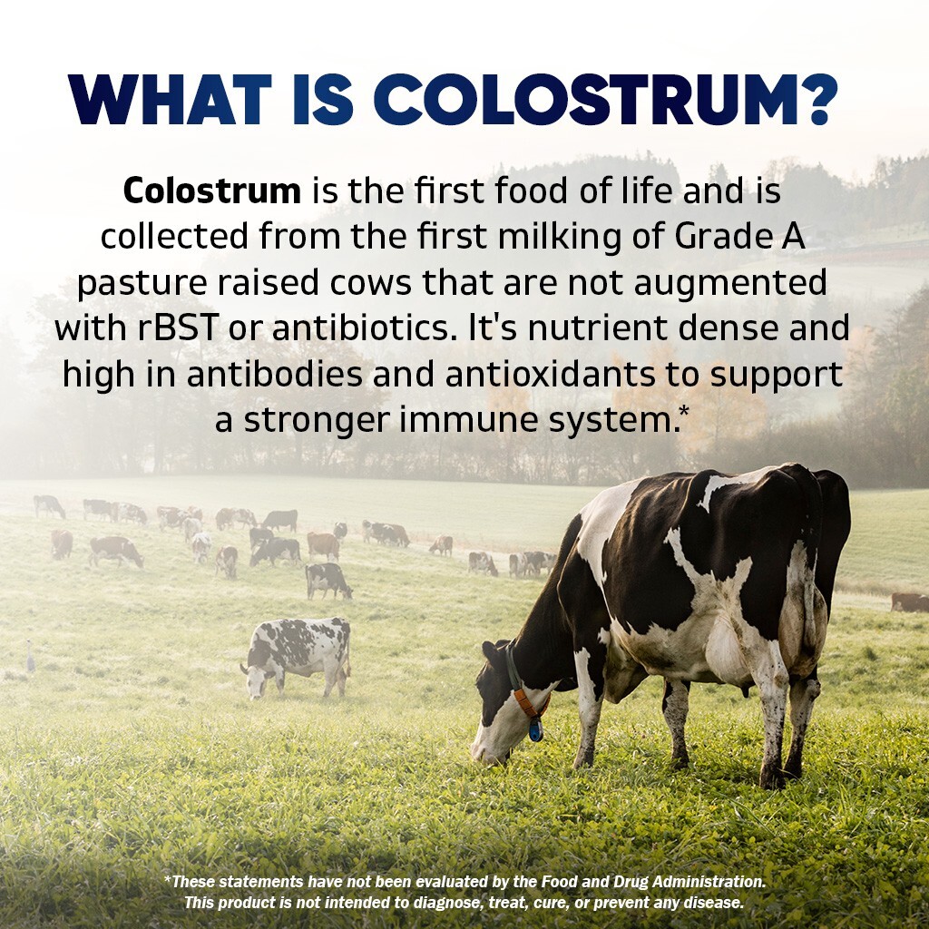 2 Pack Vitamatic Bovine Colostrum Supplement 1500 mg per Serving – 180 Capsule