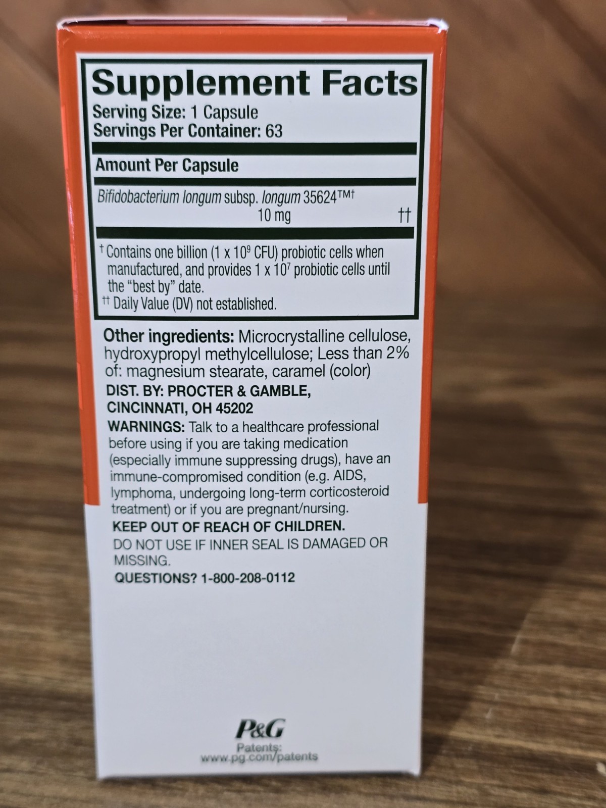 1 Align Probiotic Pro Formula Probiotics Women and Men 63 Capsule 4 AVAILABLE